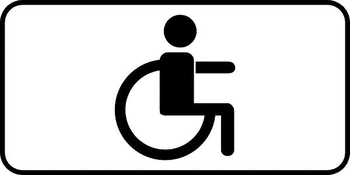 8.17 инвалиды - Дорожные знаки - Знаки дополнительной информации - Магазин товаров по охране труда и технике безопасности.