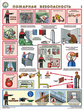 ПС44 Пожарная безопасность (пластик, А2, 3 листа) - Плакаты - Пожарная безопасность - Магазин товаров по охране труда и технике безопасности.