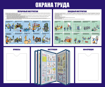 С95 Стенд охрана труда (с перекидной системой) (1200х1000 мм, пластик ПВХ 3 мм, алюминиевый багет серебряного цвета) - Стенды - Стенды по охране труда - Магазин товаров по охране труда и технике безопасности.